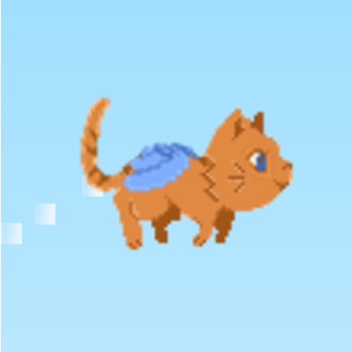 Flying cat-my newborn kittens icon