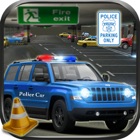 Modern Police Car Parking 3d : free simulation gam