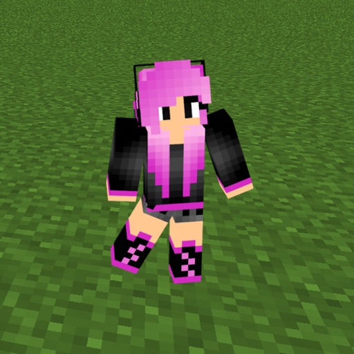 minecraft pe girl killer skin