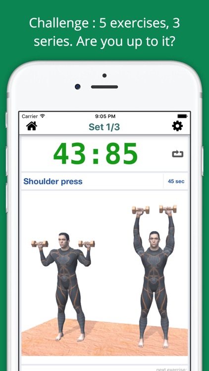 Upper Body Challenge Workout with dumbbells PRO