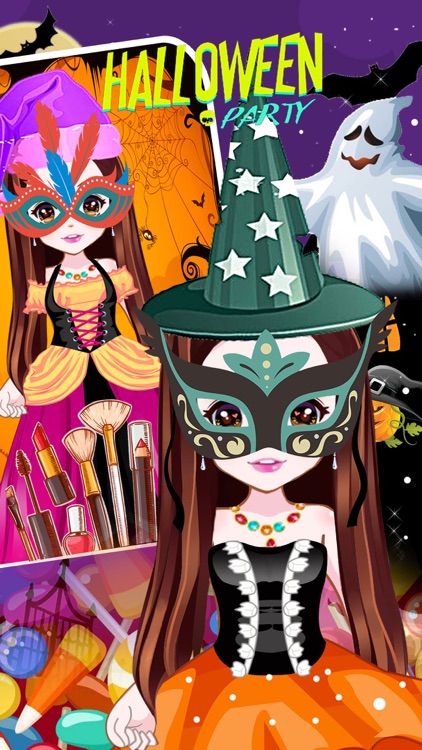 Halloween Makeover - Beauty girls make up game