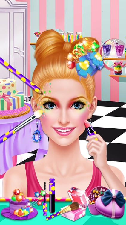 Candy Shop Girl: Sweet Cooking & Beauty Salon Game by Party For Girls Ltd