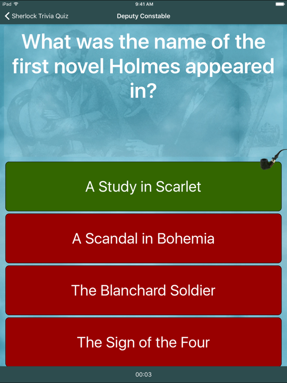 Sherlock Trivia Quiz для iPad
