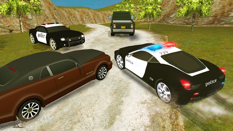 Real City Police Car Driving Crime Chase 3D screenshot-3