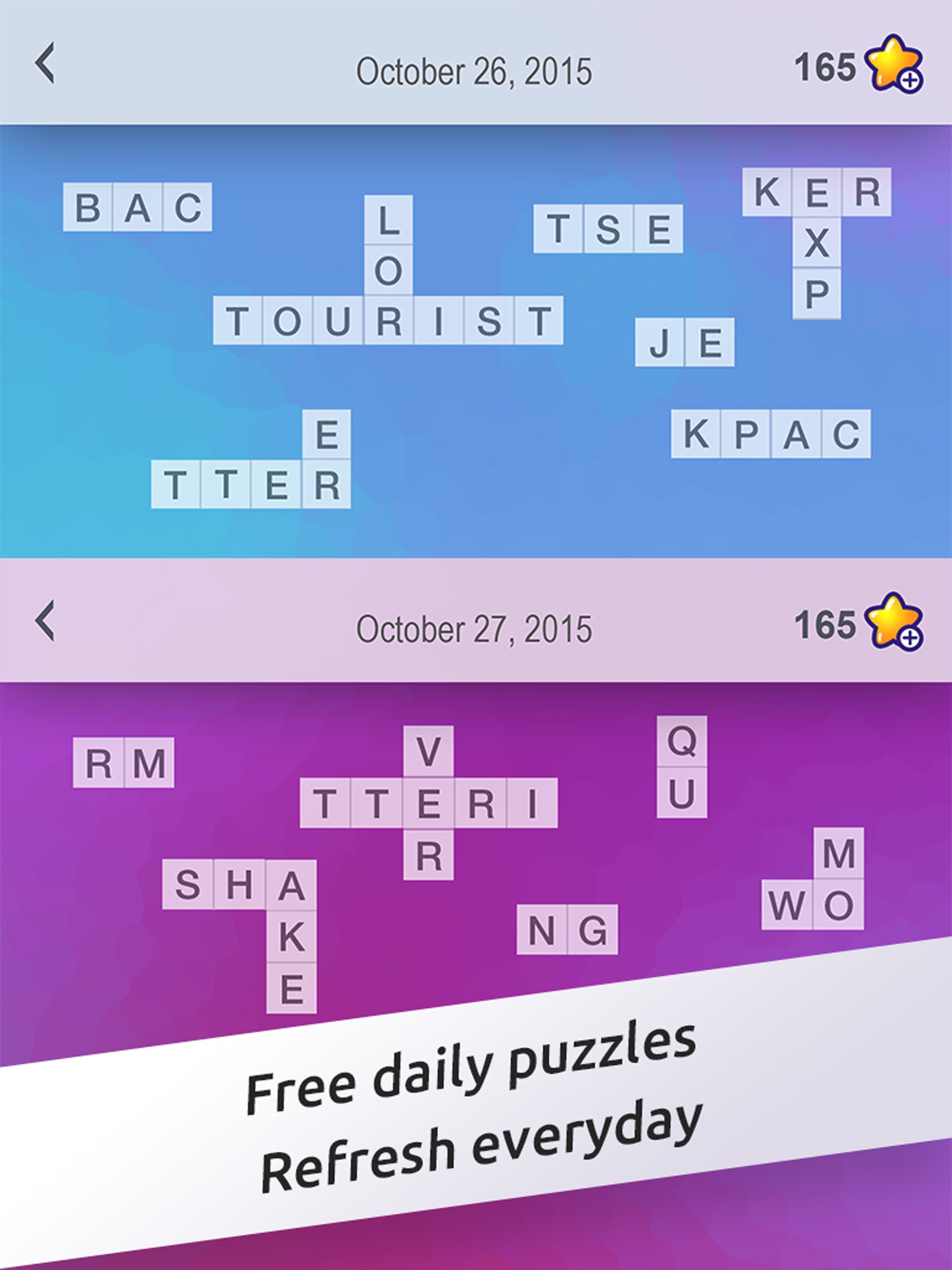 Crossword Jigsaw Word Search and Brain Puzzle with Friends at App