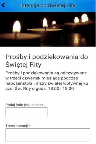 Parafia pw. Świętej Rity screenshot 4
