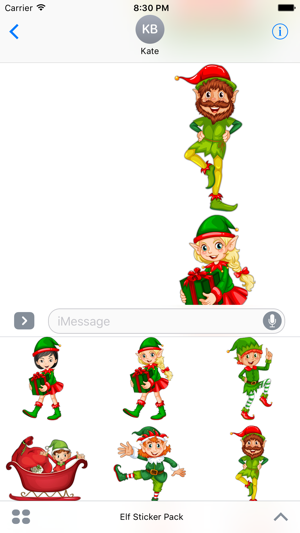 Santa's Little Helpers - Christmas Elf Stickers(圖3)-速報App