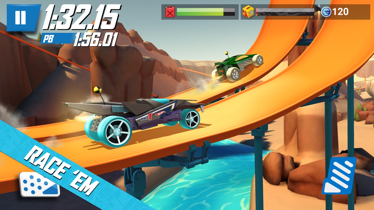 Hot Wheels: Race Off - Free Hack screenshot 1 - iOS game interface