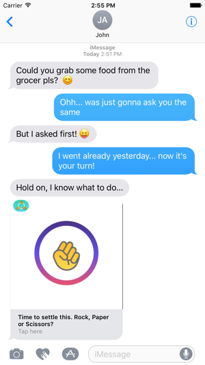 Rock-Paper-Scissors for iMessage(圖2)-速報App