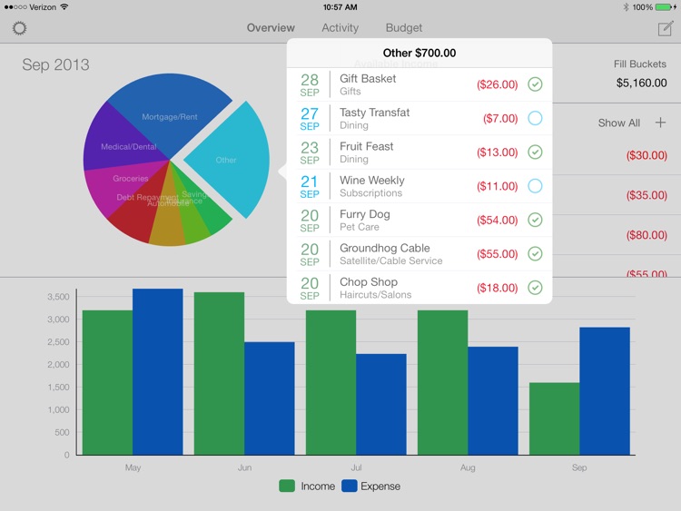 MoneyWell for iPad screenshot-1