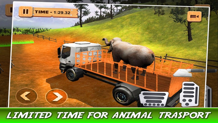 Elephant Transporter Truck Driver Simulator screenshot-4