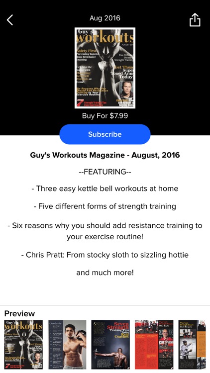 Guy’s Workout Magazine