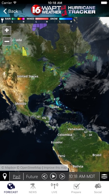 Hurricane Tracker 16 WAPT