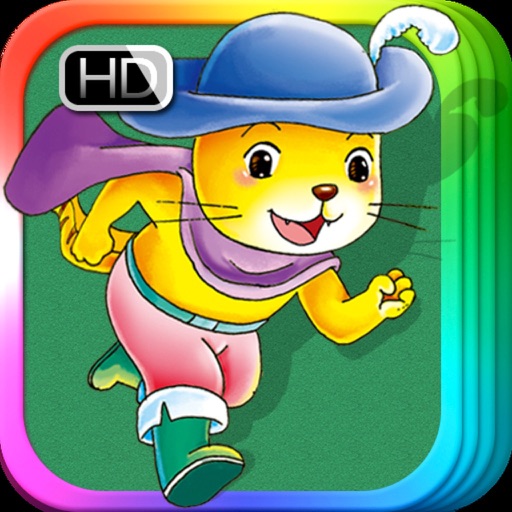 Puss in Boots  Bedtime Fairy Tale iBigToy Icon