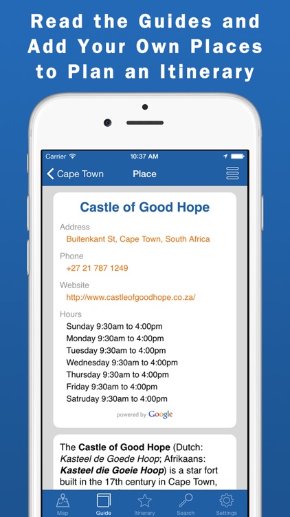 Cape Town Travel Guide & Map screenshot-3