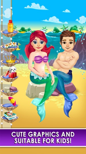 Mermaid Salon Make-Up Doctor Kids Games Free!(圖4)-速報App