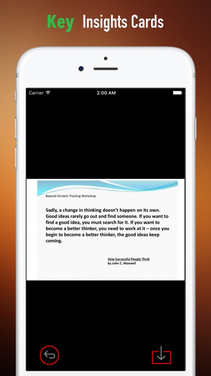 Quick Wisdom from How Successful People Think screenshot-3