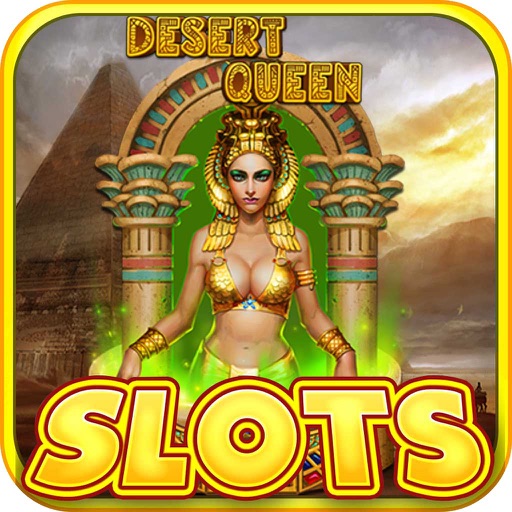 Desert Queen Slots - Mystical Casino & Free Spins Icon