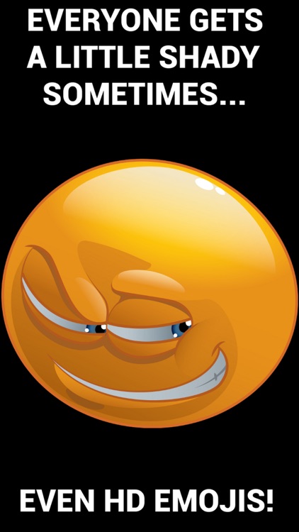 Shady Smiley Stickers by Emoji World