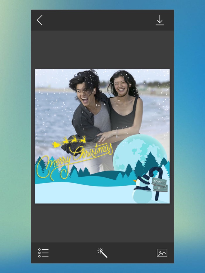 Holiday Christmas Photo Frame - Beauty Frames