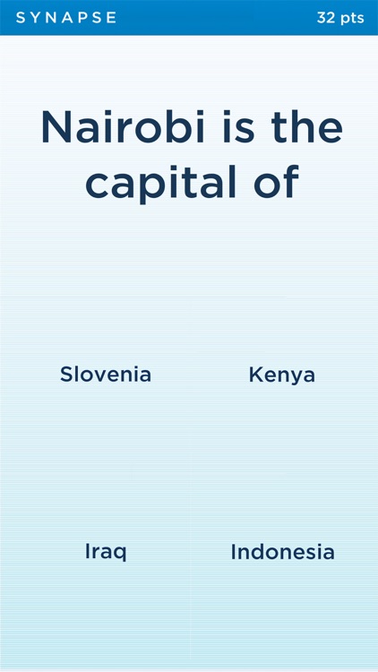 Countries and Capitals Synapse