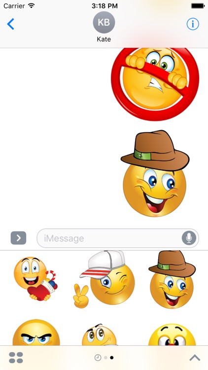 Emoji HD Stickers for iMessage