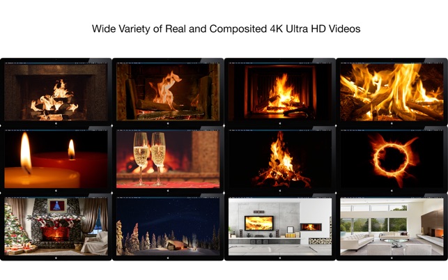 Fireplace 4k Live Wallpaper On The Mac App Store