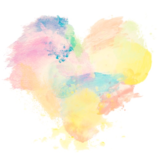 Watercolor Stickers For iMessage iOS App