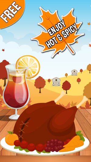 Turkey Roast-Thanksgiving Little Girls Chef Game(圖1)-速報App