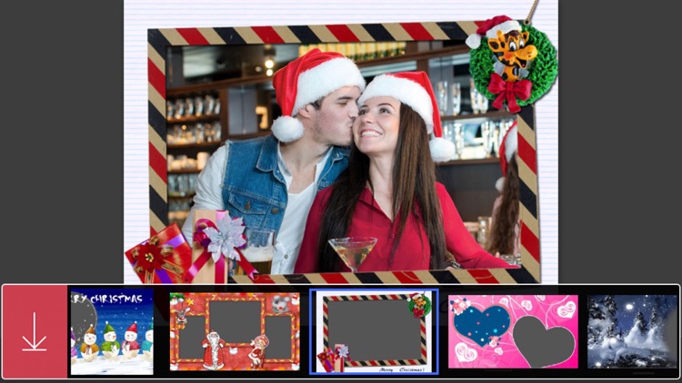 Santa Hd Photo Frames - Instant pic frames