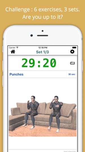 Home Movie Workout Challenge Free - No equipment(圖2)-速報App