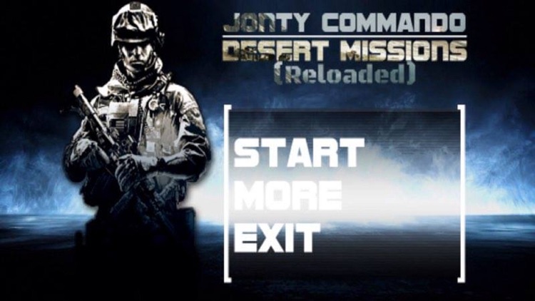 Jonty Commando:Desert Mission Reloaded 3D