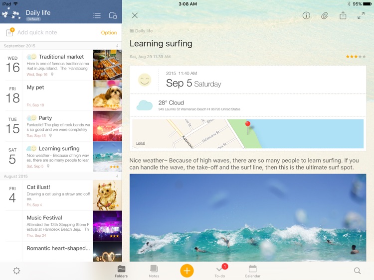 Awesome Note 2 for iPad (+To-do/Calendar/Task)