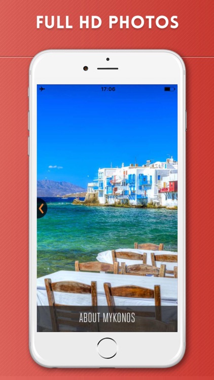 Mykonos Travel Guide and Offline City Street Map