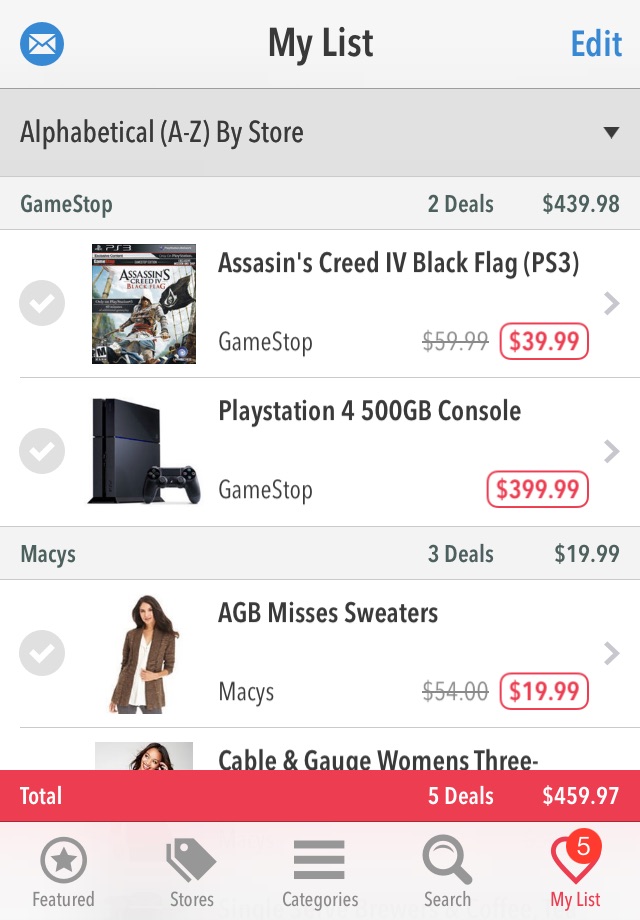 TGI Black Friday 2017 screenshot 3