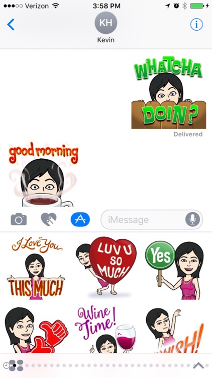 Mexican Girl Emojis screenshot-4