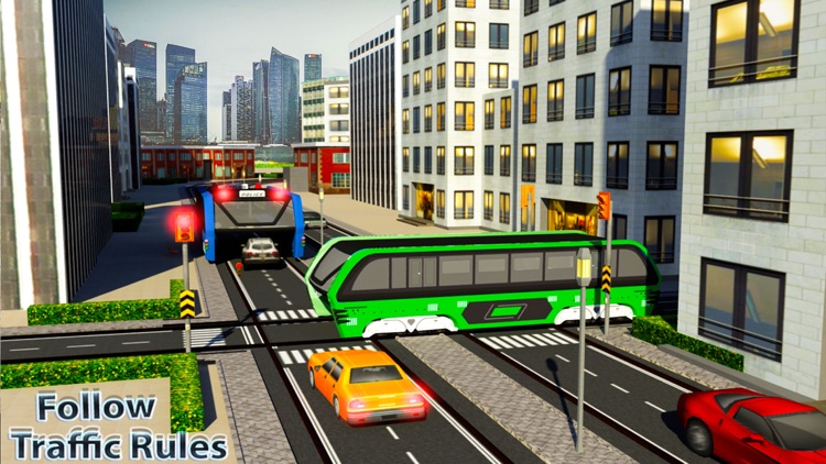 Police Elevated Bus Simulator 3D: Prison Transport screenshot-4