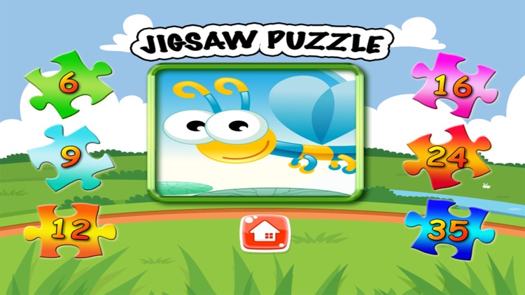 Insect Jigsaw Puzzle outdoor games for kids