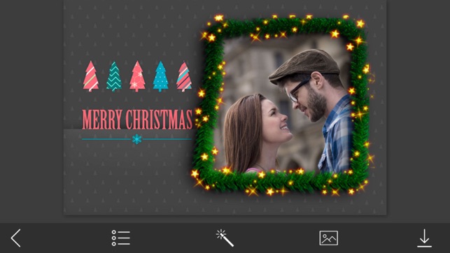 Holiday Xmas Photo Frame - Picture Editor(圖1)-速報App