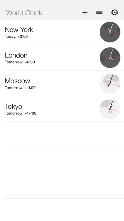 World Clock Today Widget