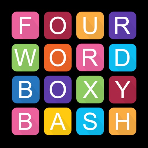 Four Word Boxy Bash iOS App