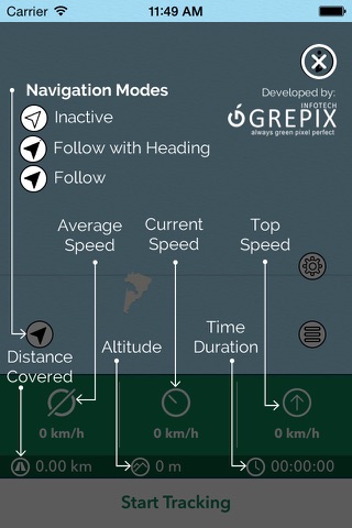 Grepix's Route Tracker Plus screenshot 2