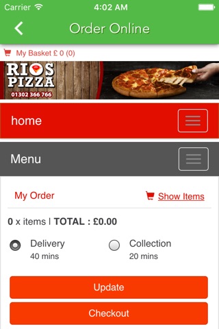 Rios Pizza screenshot 3