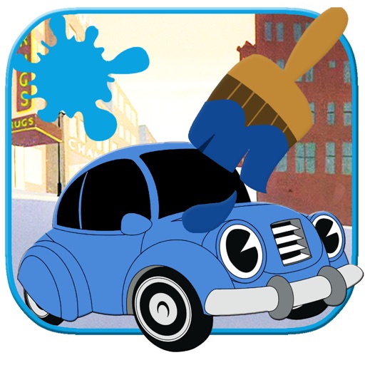 My Car Driving Coloring Book Game Version Icon