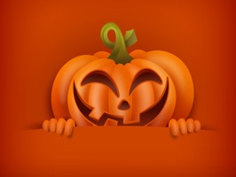 Evil pumpkin - Stickers for iMessage