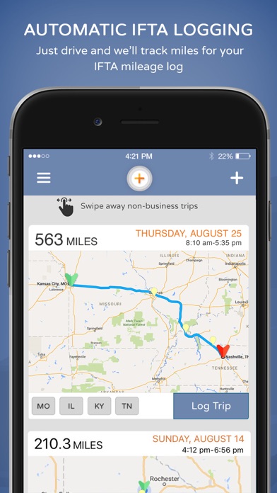 ifta plus driver app by windsor trucking solutions llc maps ifta mileage tracker