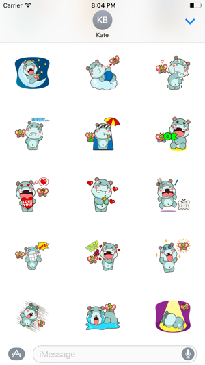 Hippo Sticker(圖2)-速報App