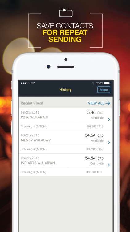 WesternUnion CA Money Transfer