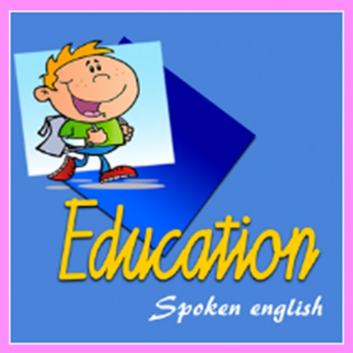 Spoken english educational icon