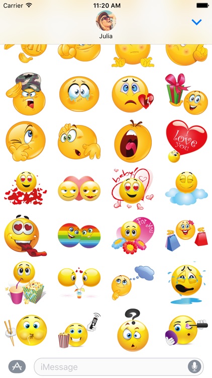 Megapack Love Emoji – Extra Stickers for iMessage